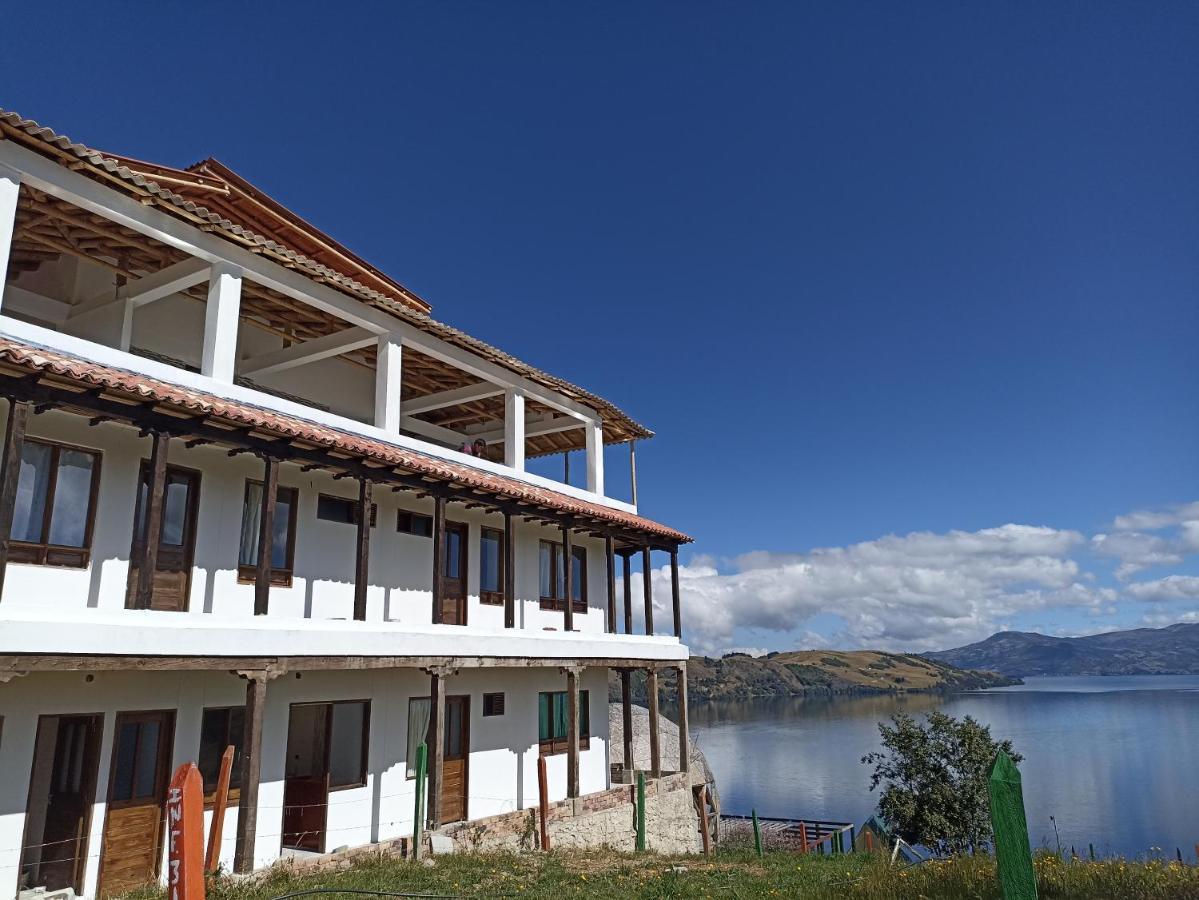 Hotel Tota Eliseo Playa Blanca Lago De Тота Екстериор снимка
